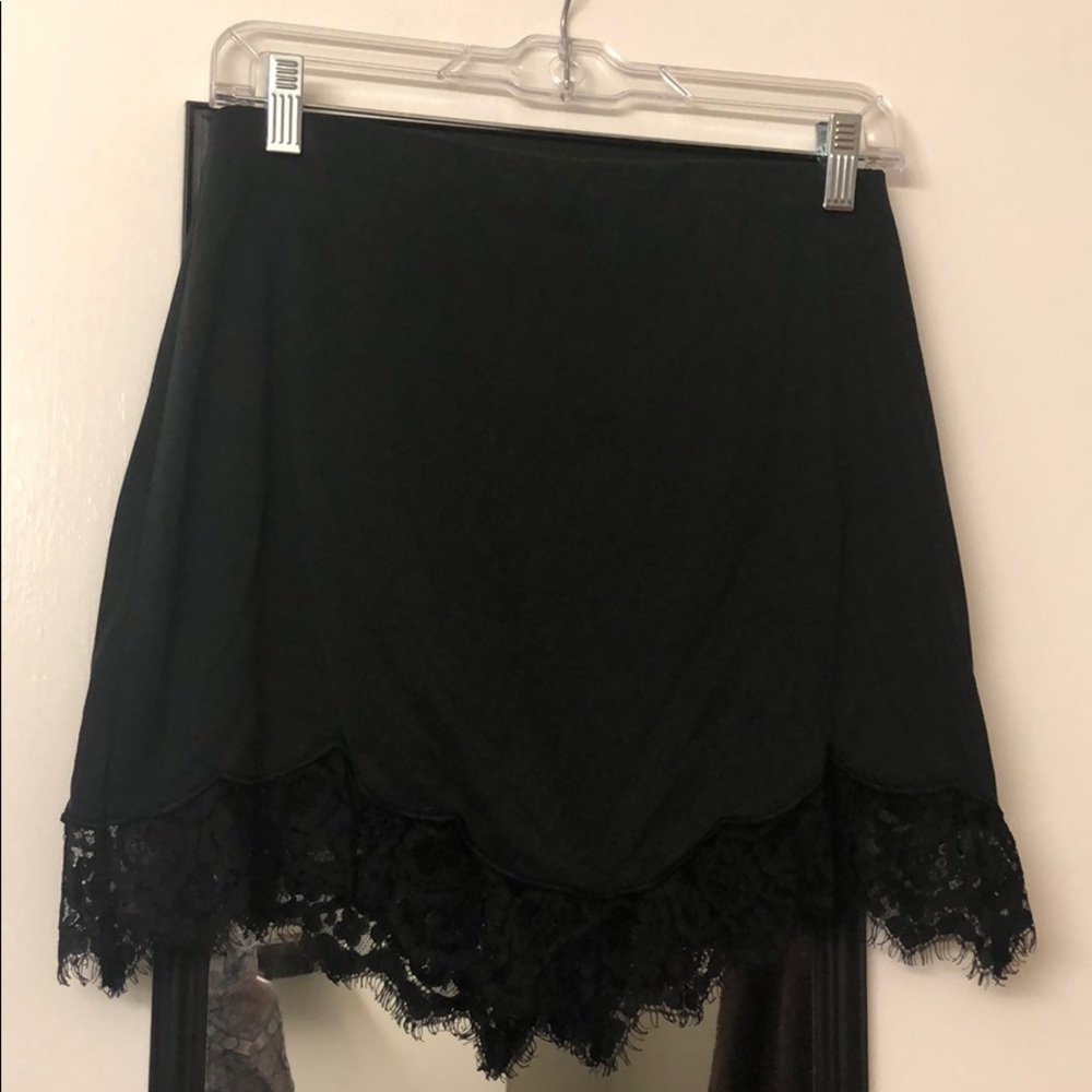 🚫 SOLD 🚫 Black Lace Express Skirt
